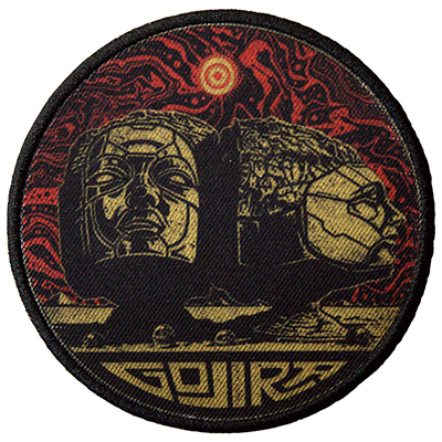 GOJIRA - Scuplted Heads Printed Patch - nášivka