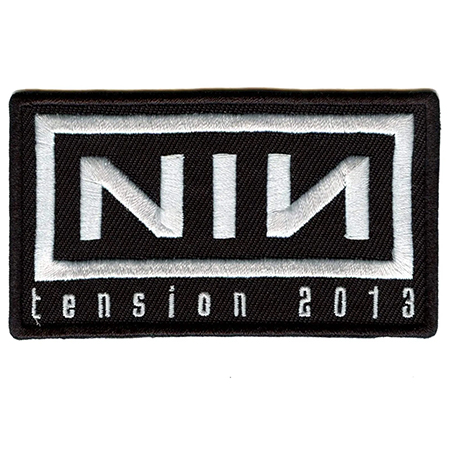 NINE INCH NAILS - Tension 2013 Woven Patch - nášivka