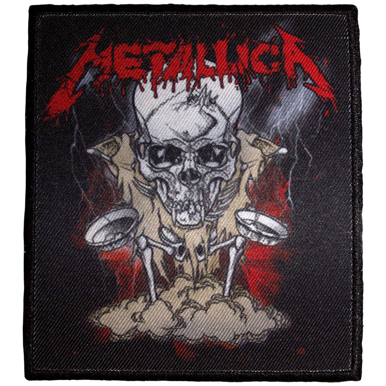 METALLICA - Skeleton Poster Printed Patch - nášivka