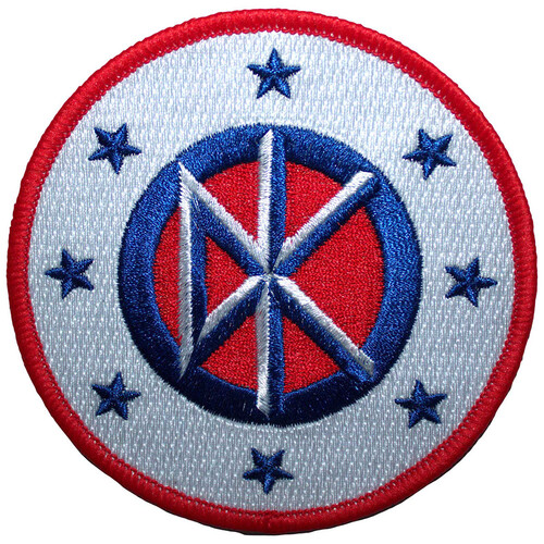 DEAD KENNEDYS - Logo & Stars Woven Patch - nášivka