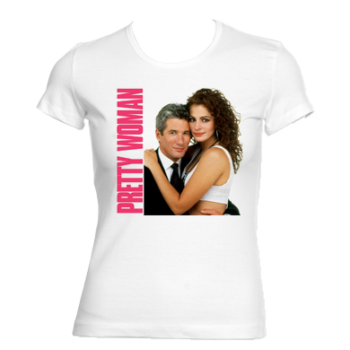 PRETTY WOMAN - Motive 2 - biele dámske tričko