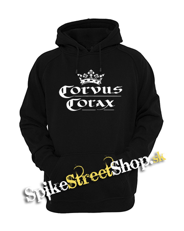 CORVUS CORAX - Logo - čierna pánska mikina