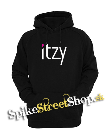 ITZY - Logo - čierna pánska mikina
