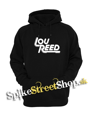 LOU REED - Logo - čierna pánska mikina