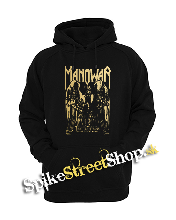 MANOWAR - Battle Hymns Gold - čierna pánska mikina
