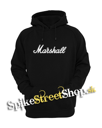MARSHALL - Logo Vintage - čierna pánska mikina