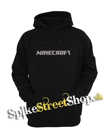 MINECRAFT - Logo 3 - čierna pánska mikina