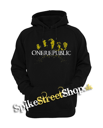 ONEREPUBLIC - Logo & Band Pôvodné - čierna pánska mikina
