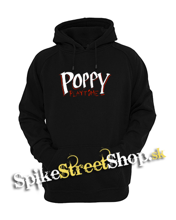 POPPY PLAYTIME - Logo - čierna pánska mikina