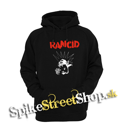 RANCID - Punx - čierna pánska mikina