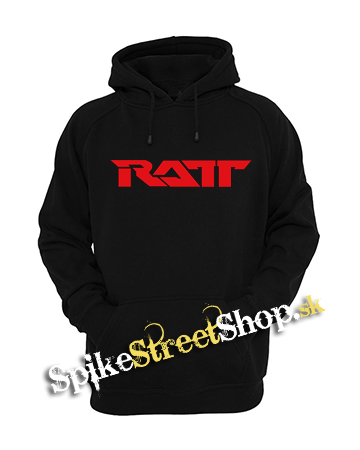 RATT - Red Logo - čierna pánska mikina