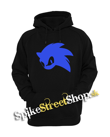 SONIC THE HEDGEHOG - Face - čierna pánska mikina