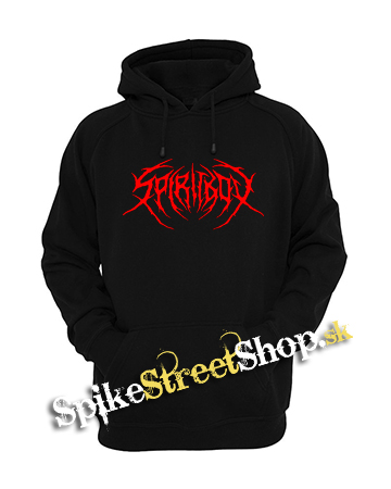 SPIRITBOX - Red Logo - čierna pánska mikina