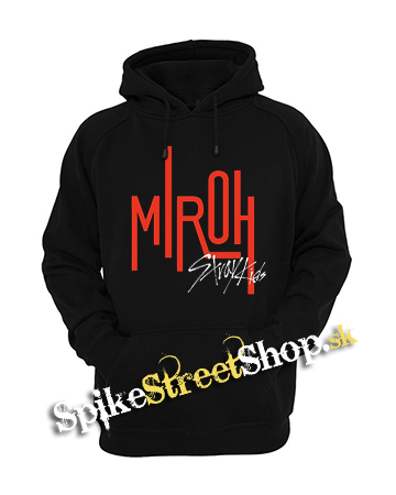 STRAY KIDS - Logo Miroh - čierna pánska mikina