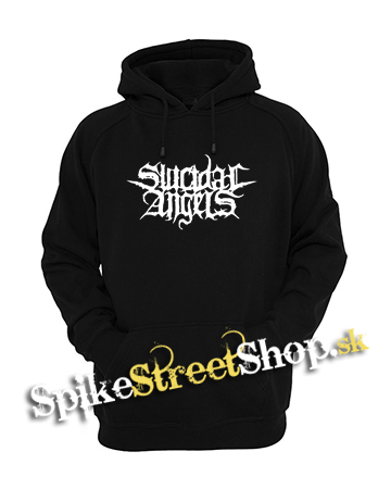 SUICIDAL ANGELS - Logo - čierna pánska mikina