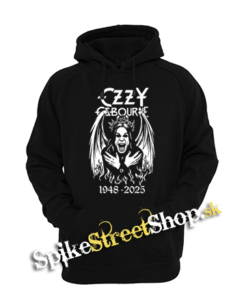 OZZY OSBOURNE - Angel Scream Forever - čierna pánska mikina