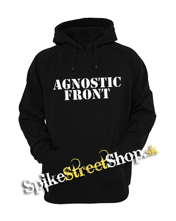 AGNOSTIC FRONT - Logo - čierna detská mikina