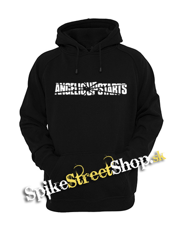 ANGELIC UPSTARTS - Logo - čierna detská mikina