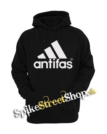 ANTIFAS - čierna detská mikina