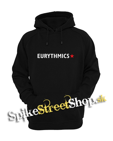 EURYTHMICS - Logo Star - čierna detská mikina