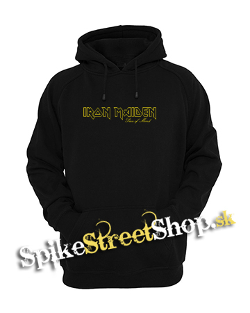 IRON MAIDEN - Piece Of Mind Logo - čierna detská mikina