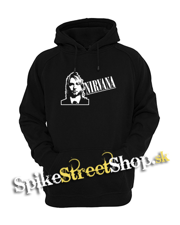 KURT COBAIN - NIRVANA - Academy Portrait - čierna detská mikina