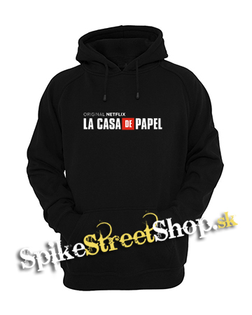 LA CASA DE PAPEL - Original Netflix Series - čierna detská mikina