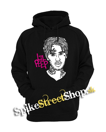LIL PEEP - Sus Boy Portrait - čierna detská mikina