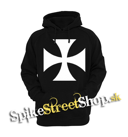 MALTESE CROSS - čierna detská mikina