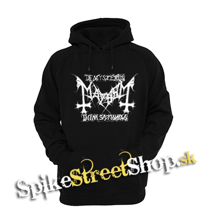 MAYHEM - Logo De Mysteriis Dom Sathanas - čierna detská mikina