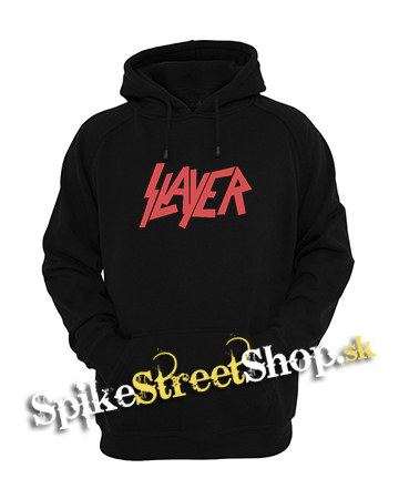SLAYER - Red Logo - čierna detská mikina