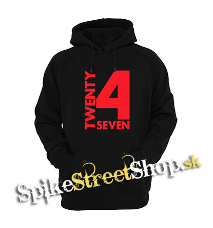 TWENTY FOR SEVEN - Logo - čierna detská mikina