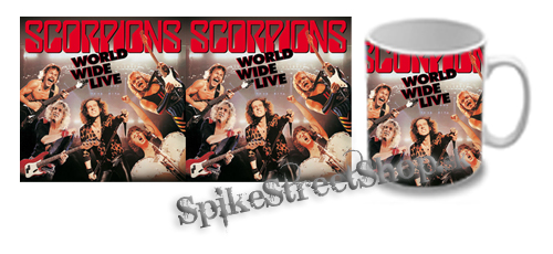Hrnček SCORPIONS - World Wide Live