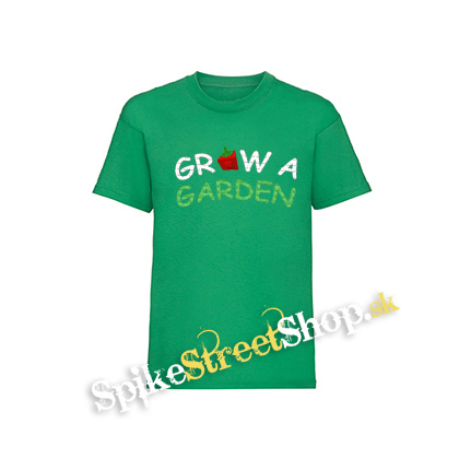 ROBLOX - GROW A GARDEN - Logo - zelené pánske tričko
