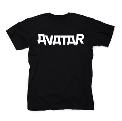 AVATAR - Logo Band - čierne detské tričko