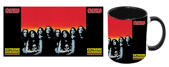 Hrnček KREATOR - Extreme Aggression - čierny