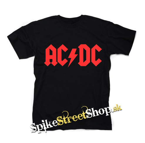 AC/DC - Red Logo - pánske tričko