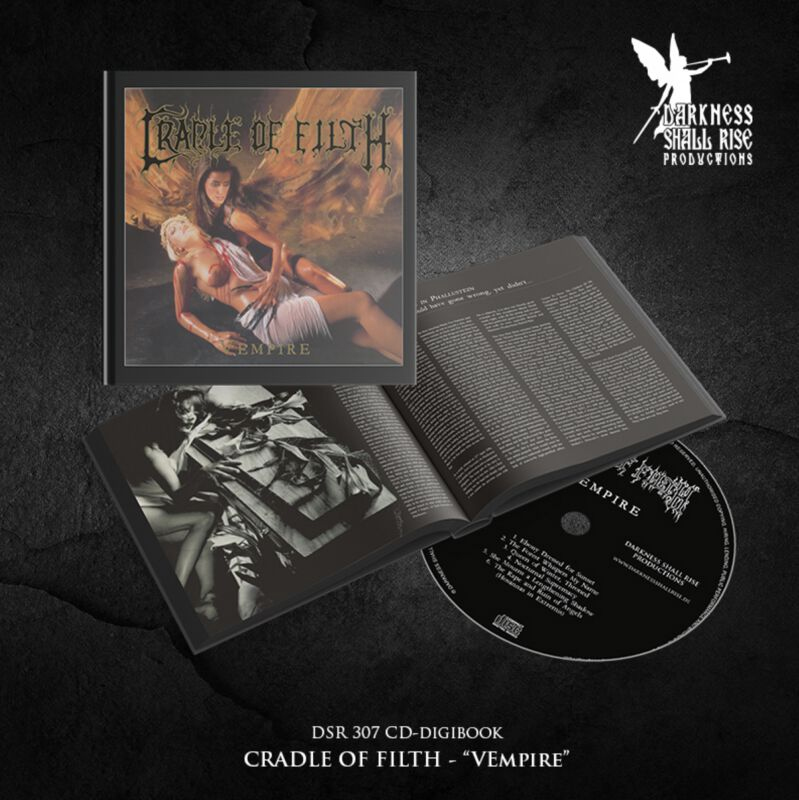 CRADLE OF FILTH - V Empire Or Dark Faerytales In Phallustein (digipack-mediabook-CD) 