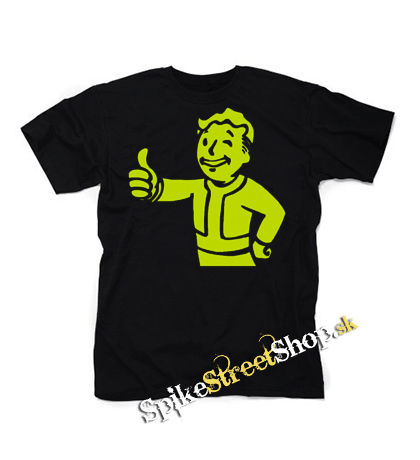 FALLOUT - Vault Boy Green - pánske tričko