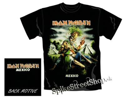 IRON MAIDEN - Mexico - čierne pánske tričko