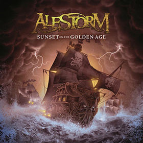 Fotonášivka ALESTORM - Sunset on the Golden Age