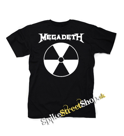 MEGADETH - Radioactivity Logo - pánske tričko