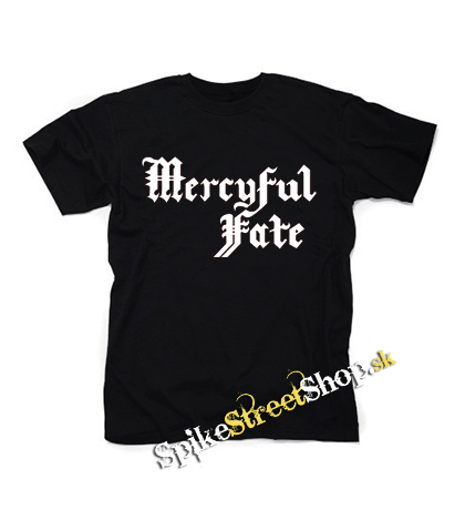 MERCYFUL FATE - Logo White - pánske tričko