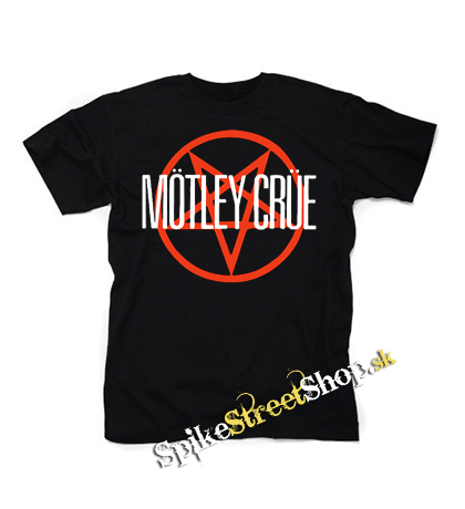 MOTLEY CRUE - Logo Pentagram - pánske tričko