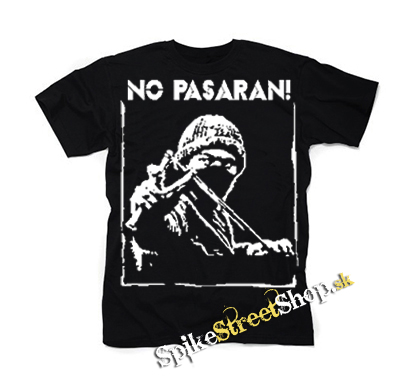 NO PASARAN - Logo Hero - pánske tričko