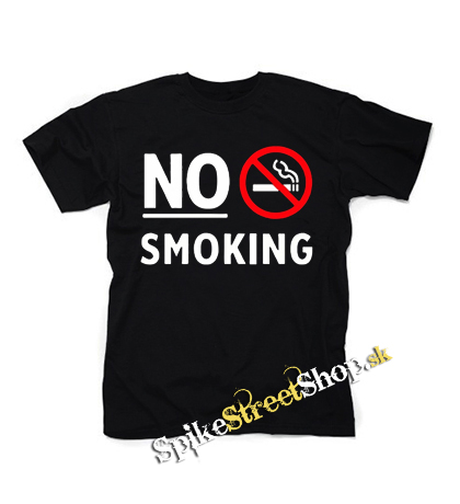 NO SMOKING - Slogan - pánske tričko