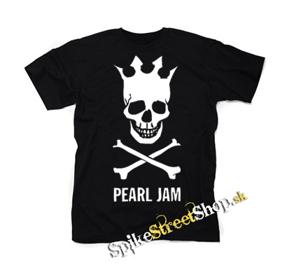 PEARL JAM - White Skull - pánske tričko