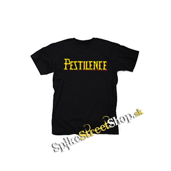 PESTILENCE - Yellow Logo - pánske tričko