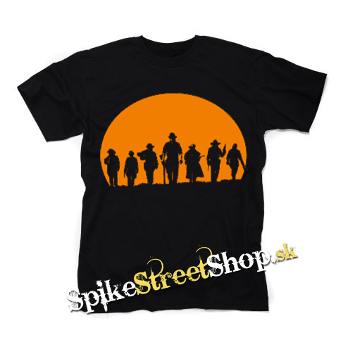 RED DEAD REDEMPTION - Silhouettes Sunset - pánske tričko