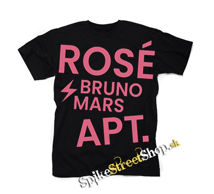 ROSÉ & BRUNO MARS - APT - Pink - pánske tričko
